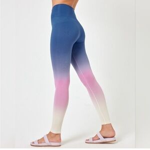L*SPACE Ombre Work It Seamless High Rise Legging